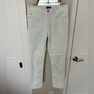 NYDJ Alina convertible lift tuck white jeans. Size 2.